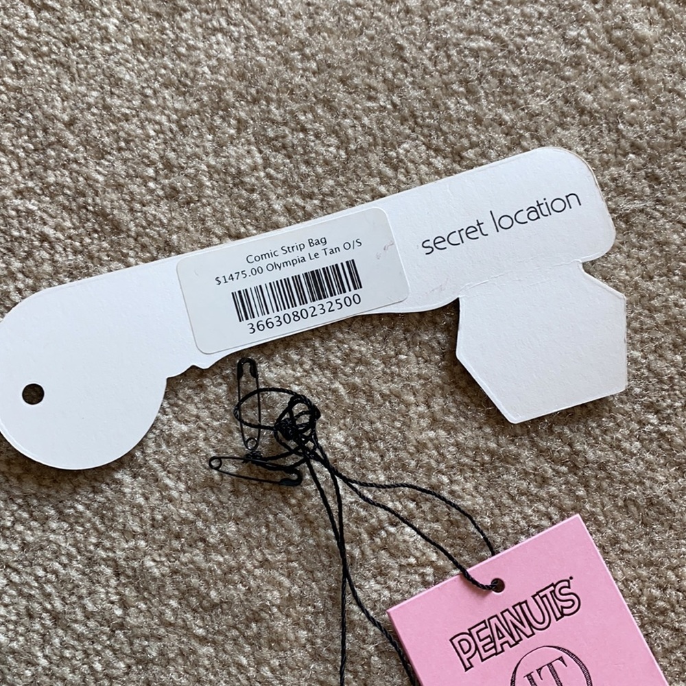 Olympia Le Tan x Peanuts comic strip bag crossbody snoopy & Woodstock - Picture 6 of 13